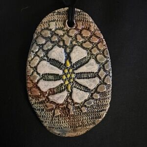 Pottery Art Pendant